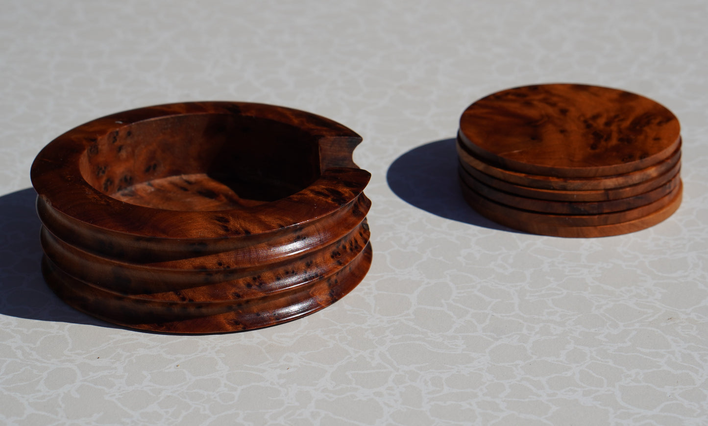 olive wood Coasters