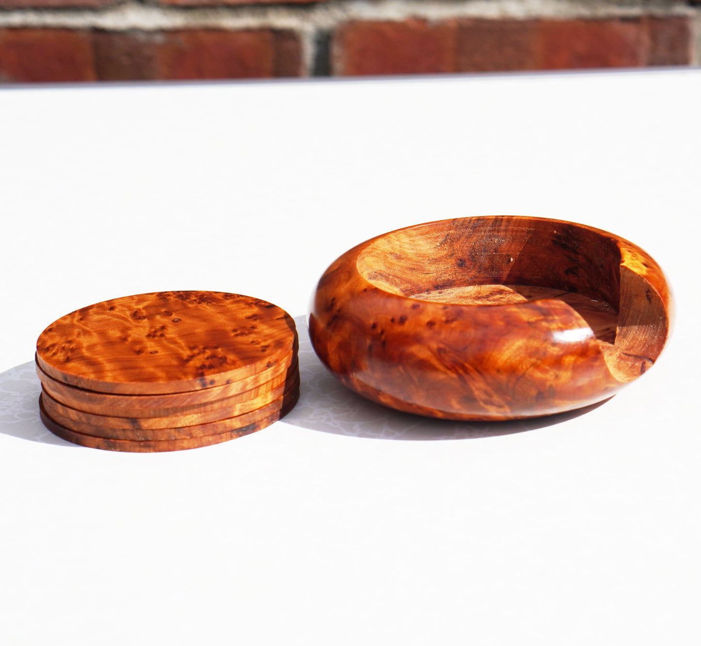 Thuya Wood root  rar find Coasters