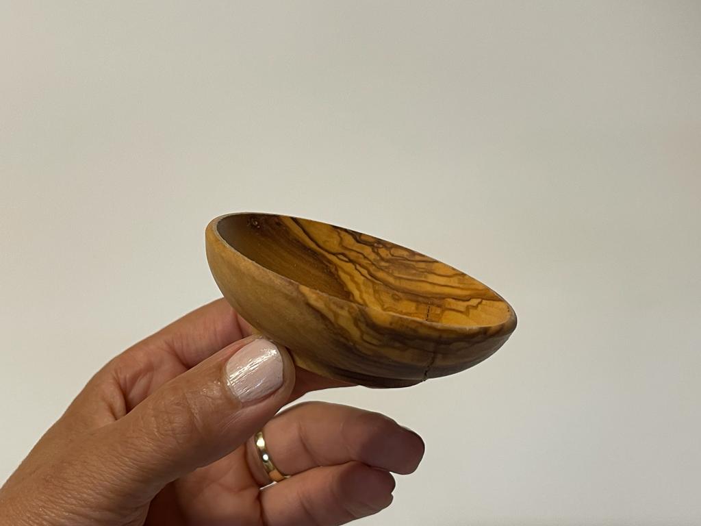 Mini Olive Wood Bowl