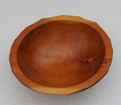 Deep Olive Wood Bowl